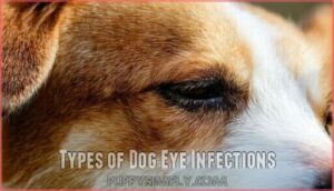 types of dog eye infections