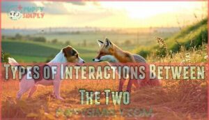 types of interactions between the two