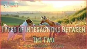 types of interactions between the two