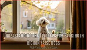 understanding the triggers for barking in bichon frise dogs