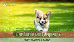 urine color and frequency