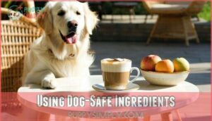 using dog-safe ingredients