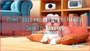 using tools and devices to manage shih tzu barking