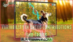 variability in breed contributions and traits