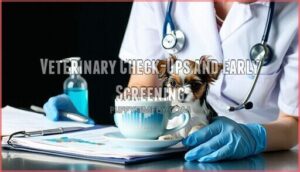 veterinary check-ups and early screening
