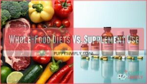 whole-food diets vs. supplement use