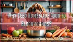 why feed homemade food to bloodhounds