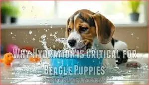 why hydration is critical for beagle puppies