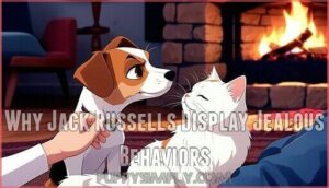 why jack russells display jealous behaviors