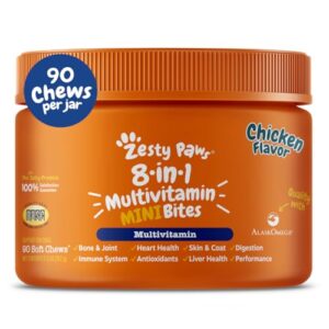 Zesty Paws Dog Multivitamin, Chewable B09M7LCQB6