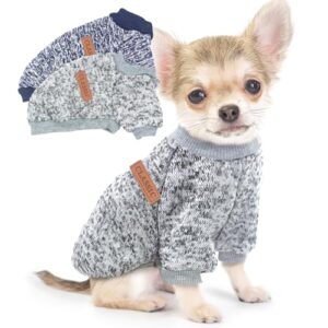 2 Pieces Dog Sweaters for B0D8SMBVG8