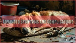 advanced symptoms and complications