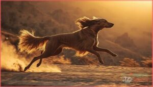 afghan hound – 40 mph