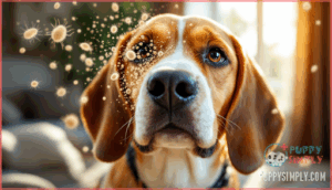 allergy symptoms from beagles