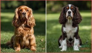 american vs. english cocker spaniel size american vs. english cocker spaniel size