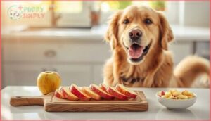 apples (sliced, in moderation)