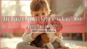 are beagle puppies good with kids