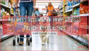 are dogs allowed in lowes