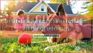 are german shepherds good with kids a guide for parents