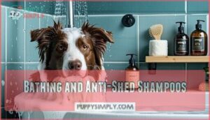 bathing and anti-shed shampoos