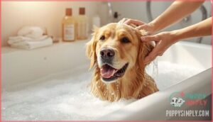 bathing your golden retriever the right way bathing your golden retriever the right way