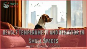 beagle temperament and behavior in small spaces