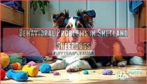 behavioral problems in shetland sheepdogs