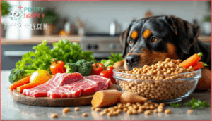 best diets for rottweilers
