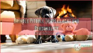 brindle pitbull temperament and personality