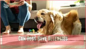 can dogs have allergies