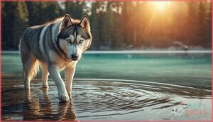 can huskies learn to swim can huskies learn to swim