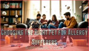 choosing the right pet for allergy sufferers