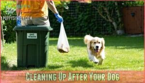 cleaning up after your dog