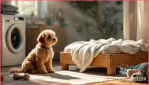 cockapoo deodorizing tip: don’t forget the bedding