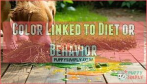 color linked to diet or behavior