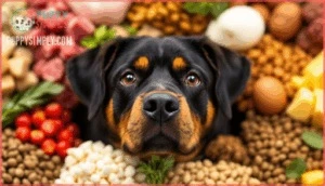 common allergies in rottweilers
