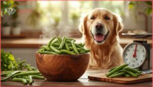 cooked green beans