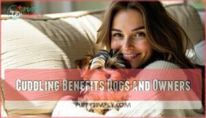 cuddling benefits dogs and owners