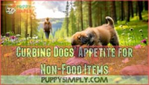 curbing dogs' appetite for non-food items