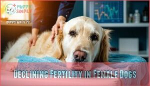 declining fertility in female dogs