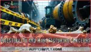 digestibility and manufacturing concerns