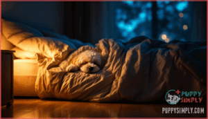 do bichons sleep when owners do do bichons sleep when owners do