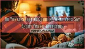 do yorkies like to cuddle