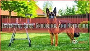 essential care, grooming, and nutrition