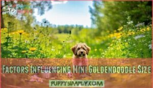 factors influencing mini goldendoodle size