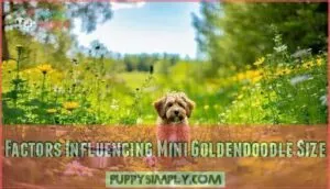 factors influencing mini goldendoodle size factors influencing mini goldendoodle size