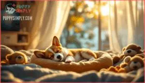 factors that affect your corgi puppy's sleep
