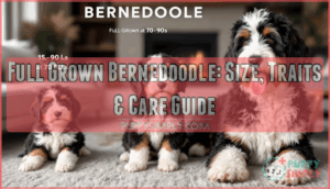 full grown bernedoodle