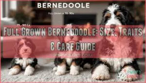 full grown bernedoodle