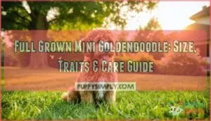 full grown mini goldendoodle